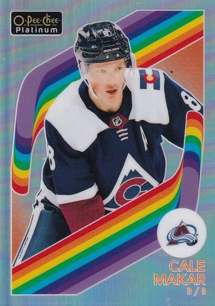 paralel karta CALE MAKAR 23-24 OPC Platinum Retro Rainbow číslo R-14